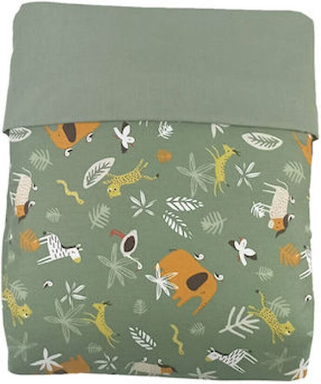 Baby Star Kinderbettdecken Grün 105x145cm 7027