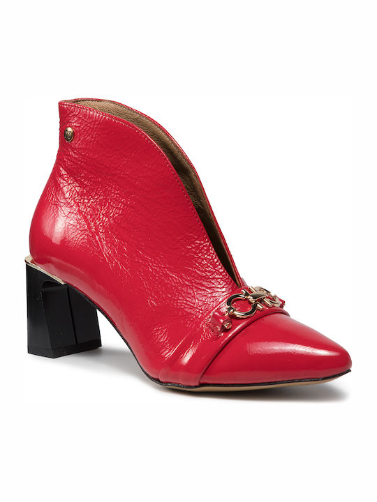 Maciejka Ankle Boots Κόκκινα