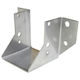 FFG Beam Shoe for Pergola made of Metal 7x7cm 1pcs