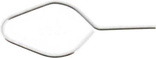 Samsung GH64-06229A Καρφίτσα Εξαγωγής SIM σε Ασημί χρώμα