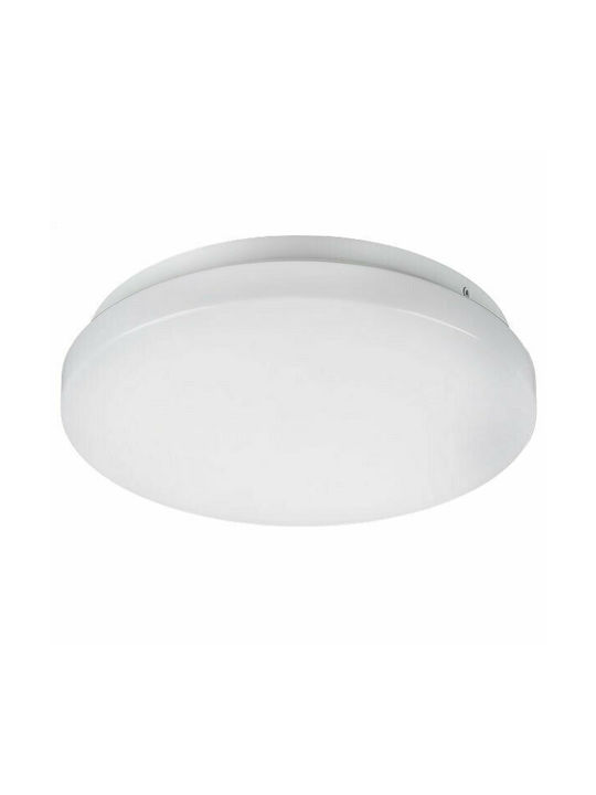 V-TAC Classic Plastic Ceiling Light with Integrated LED 50pcs White