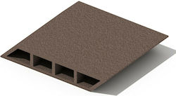 Therrawood Scândură pentru Podea de Grădină din WPC 600x12.5buc 1buc Gri