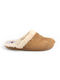 Slipper with Fur - FSHOES - CAMEL