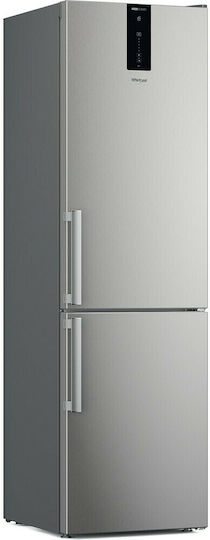 Whirlpool Combină frigorifică 367lt Total NoFrost Î202.7xL59.6xA67.8cm. Inox W7X 92O OX H