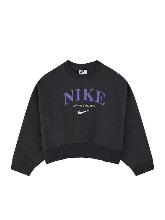 Nike Fleece Hanorac Copii Negru Sportswear