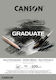 Canson Блок за акварел Graduate Drawing Grey A3 29.7x42cm 30 листа