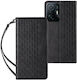 Hurtel Magnet Strap Wallet Δερματίνης Μαύρο (Galaxy A12)