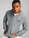 Ess+ Sweatshirt with Hood Gray