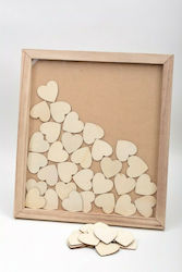 Wedding Drop Wishes Frame Beige