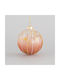 Set 4 Glasartige Kugel Ornament 8cm Verschiedene Designs