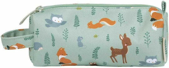 A Little Lovely Company Forest Friends Κασετίνα Βαρελάκι Πολύχρωμη