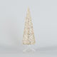 Christmas Decorative Glass Tree Cone 29cm Gold