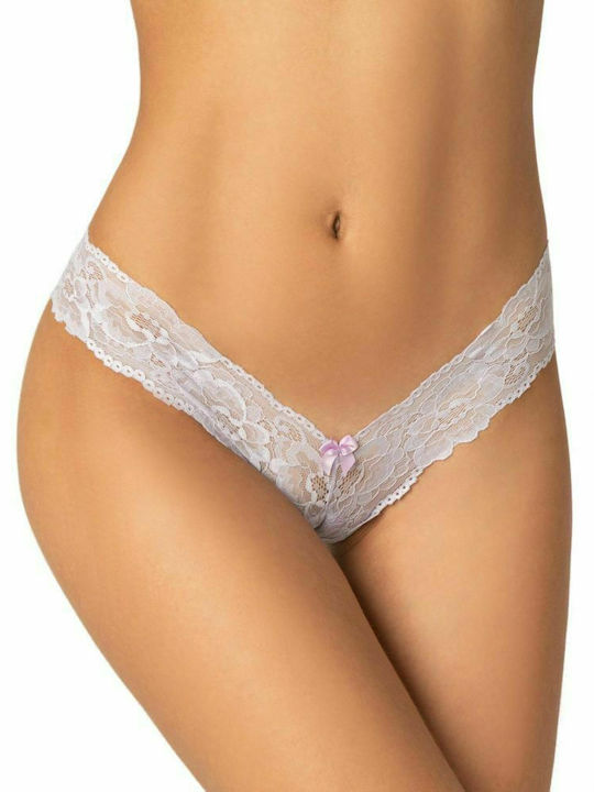 Milena by Paris Cotton Women's Brazil with Lace Lilac