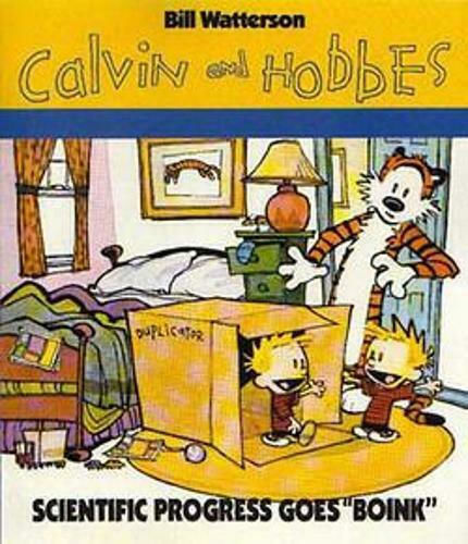 Scientific Progress Goes "Boink", Calvin & Hobbes Series, Book Nine