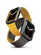 Uniq Revix Λουράκι Σιλικόνης Mustard / Khaki (Apple Watch 42/44/45mm)
