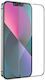 Hoco G5 2.5D 0.33mm Full Face Tempered Glass Μαύρο (iPhone 17e / 16e / 14 / 13 / 13 Pro)