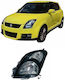 Depo Left Front Light Suzuki Swift 05-10