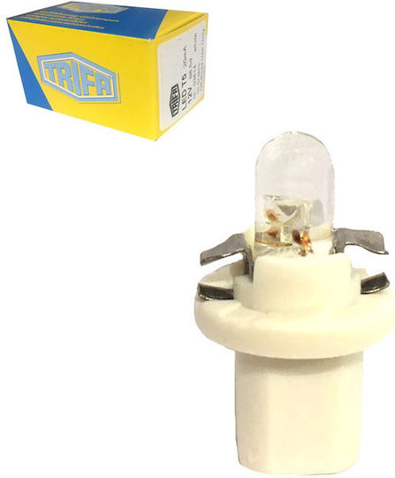 Trifa Λάμπα Αυτοκινήτου T5 LED Λευκό 12V 1τμχ