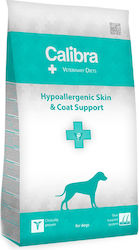 Calibra Vet Dog Hypoallergenic Skin & Coat 12kg Dry Food for Dogs Gluten-Free with Fish and Salmon