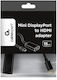 Gembird Converter mini DisplayPort male to HDMI female 1pcs GM-MDP-HDMIF-02
