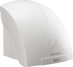 Bakaji Plastic Hand Dryer with Sensor White 2kW