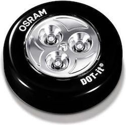 Osram LED Φωτιστικό Σποτάκι για Ντουλάπες με Μπαταρία Dot-it
