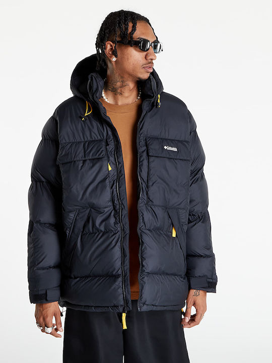 Columbia Ballistic Ridge Oversized Black Ανδρικό Μπουφάν Puffer Μαύρο