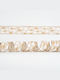 Eurolamp Christmas Ribbon Beige 91x6.35cm 1pc