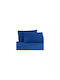 TnS Sheet for Single Bed with Elastic 100x200cm. Blue