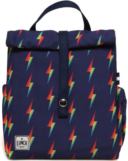 The Lunch Bags Original School Insulated Hand Lunch Bag 5lt Blue 21 x 16 x 24cm