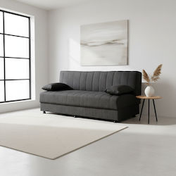 Andri Cu trei locuri Canapea Pat 180x72x77cm. Gri închis