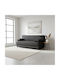 Andri Dreisitzer Sofa Sofa mit Stauraum Dark grey 180x72x77cm