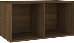 vidaXL Raft Hi-Fi Brown Oak 71x36x34cm