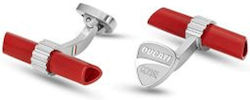 Ducati Cufflinks of Steel Red