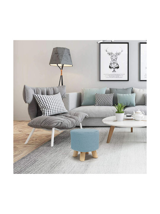 Hocker Für das Wohnzimmer Gepolstert mit Stoff ...