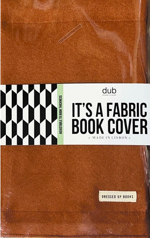 Dressed Up Books Maria Joaquina Brown Book Or Notebook Cover 1 Piece
