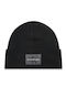 Monogram Beanie Căciulă Tricotată Pentru Femei În Culoare Neagră