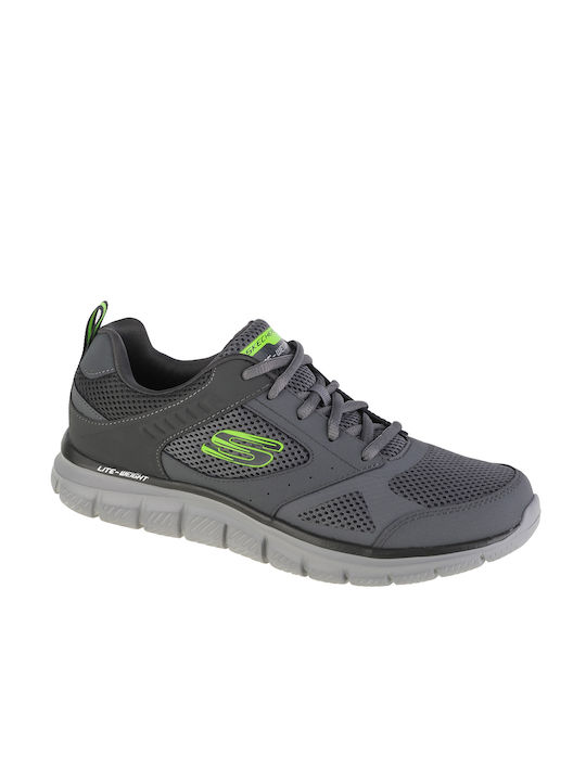 Skechers Track Syntac Ανδρικά Sneakers Γκρι