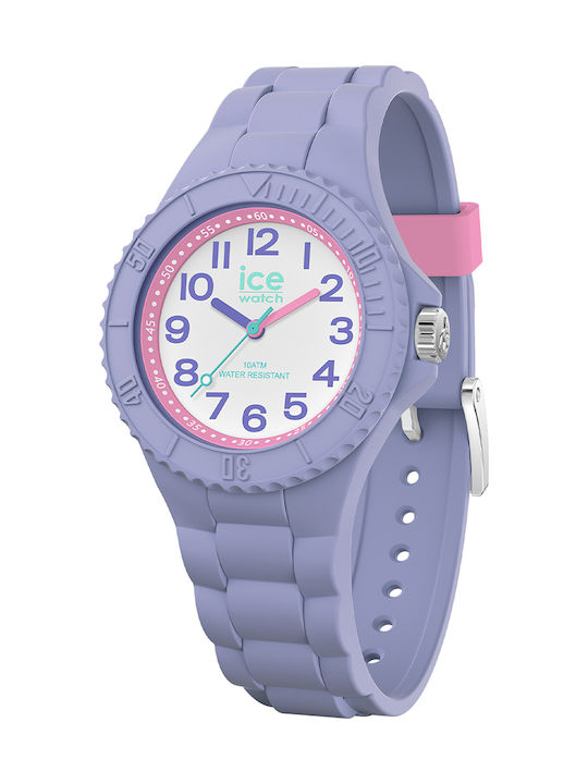 Ice Kids Analog Watch Hero with Rubber/Plastic Strap Lilac