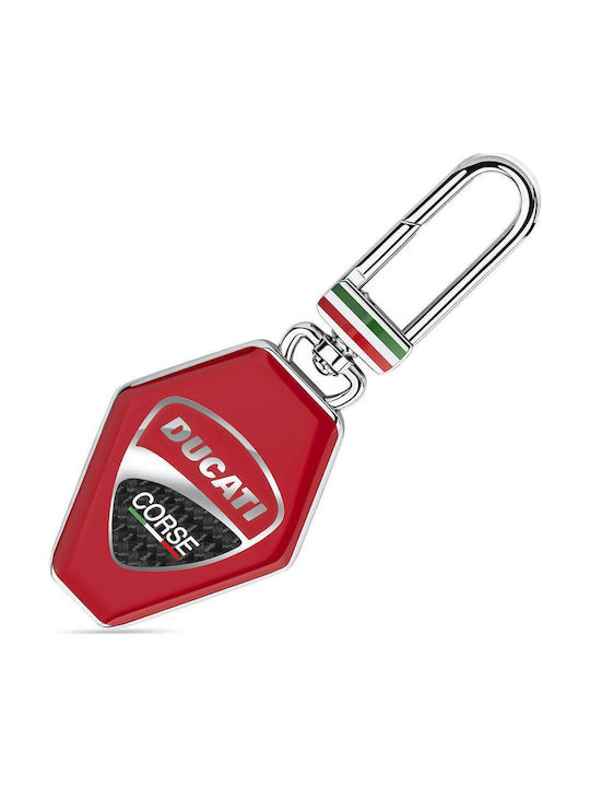 Ducati Breloc Tribuna Metalic Argintiu