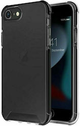 Uniq Combat Задна корица Силикон Carbon Black (...