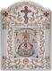 Slevori Icoană Maica Domnului Cu Pruncul Metal 12x16.6cm