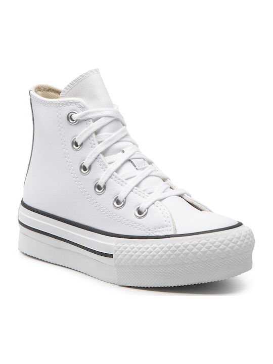 Chuck Taylor All Star Chuck Taylor All Star Детски маратонки High Бяло / Натурално Слонова Кост / Черно