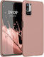 KWmobile Back Cover Σιλικόνης Winter Rose (Redm...