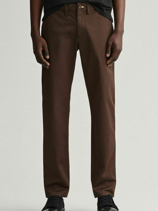 Gant Ανδρικό Παντελόνι Chino Ελαστικό σε Slim Ε...