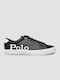 Ralph Lauren Longwood Logo Sneakers Black