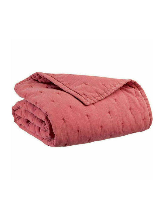 Vivaraise Ming Tagesdecke Anderthalbbetten Baumwolle Litchi 180x260cm