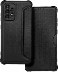 Forcell Razor Carbon Wallet Δερματίνης Μαύρο (Galaxy A52 / A52s)