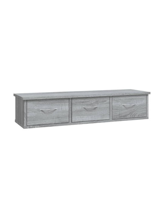 Cabinet Wall Grey 88x26x18.5cm