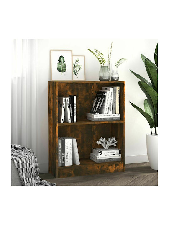 Bücherregal Rauchige Eiche 60x24x74,5cm